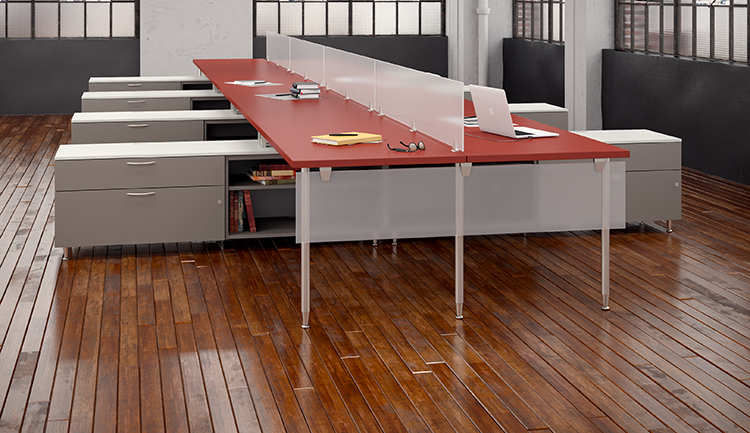 Great Openings Cayenne Benching Office Space