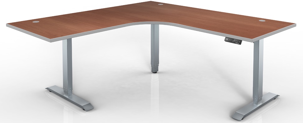 L Shape Adjustable Desk
