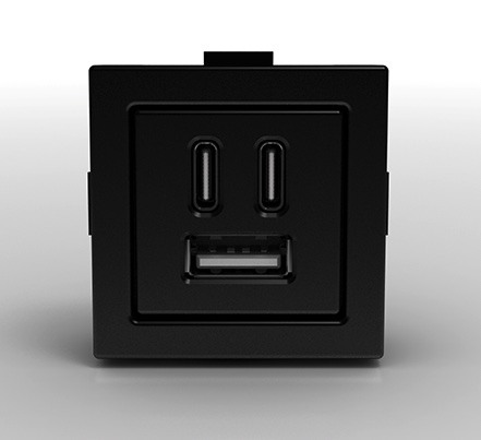 USB-C+A Charging Port