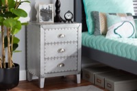Baxton Studio Bedroom Furniture Bed Frames Marieke Series