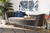 Baxton Studio Living Room Furniture Sofas