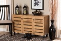Baxton Studio Entryway Furniture Shoe Cabinets