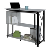 Mood Standing Height Desk with Rotating Work Surface