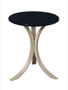 Niche Mia Bentwood Side Table - Natural and Black