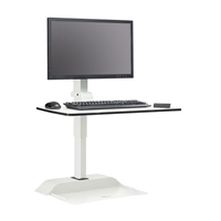 Soar by Safco Electric Desktop Sit/Stand â€“ Single Monitor Arm