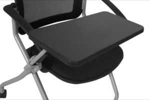 Regency Nesting Chair - Cadence Chair Tablet Arm - Black
