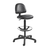 Precision Vinyl Extended-Height Chair with Footring