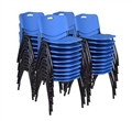 Regency Guest Chair - M Stack Chair (40 pack) - Blue