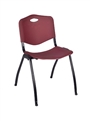Regency Guest Chair - M Stack Chair - Burgundy