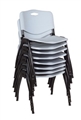 Regency Guest Chair - M Stack Chair (8 pack) - Grey