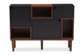 Baxton Studio Living Room Furniture Media Display Shelves