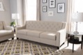 Baxton Studio Living Room Furniture Sofa & Loveseats