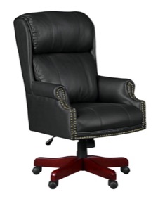 Regency - Barrington Traditional Swivel Chair - Leather