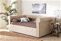 Baxton Studio Bedroom Furniture Nightstands Lepine Series