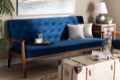 Baxton Studio Living Room Furniture Loveseats Allister Series