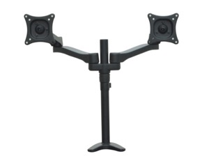 Double Screen Articulating Monitor Mount