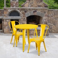 Metal Colorful Table and Chair Sets