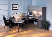 Mayline Office Furniture CSII P-Table Desks