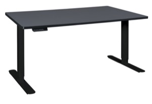Esteem 60" Height Adjustable Power Desk - Grey