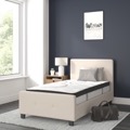 Upholstered Platform Bed/Mattress Sets