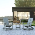 Outdoor Bundle - Rocking Chairs, Side Table