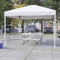 Outdoor Bundle - Pop Up Tent, Folding Bench Sets