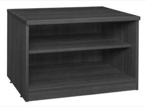 Legacy 20" Low Open Shelf Cabinet - Ash Grey