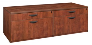 Legacy Double Lateral Low Credenza - Cherry