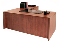 Regency Legacy Desk - 66" L-Shape, Double File Cabinets with 47" Return
