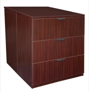Legacy Stand Up Back to Back Lateral File/ Lateral File - Mahogany