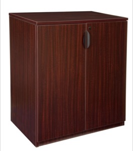 Legacy Stand Up Storage Cabinet - Mahogany