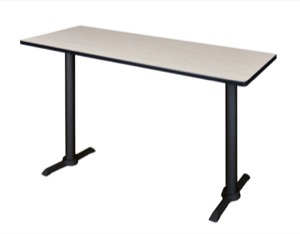Cain 60" x 24" Cafe High Top Table - Maple