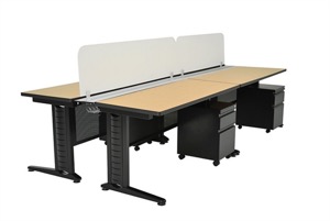 Fusion Benching Systems - Dual-Sided 72" Workstations 