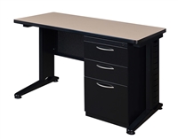 Regency Fusion Executive Office - Desk, Single File Cabinet - 48" x 24"