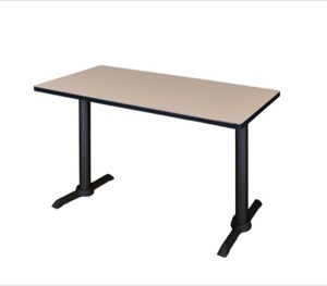 Cain 42" x 24" Training Table - Beige
