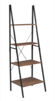 Niche Soho 72" Ladder Bookcase - Urban Walnut