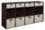Niche Cubo Storage Set - 8 Full Cubes/4 Half Cubes with Foldable Storage Bins - Truffle/Natural