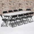 Plastic Folding Table and Chair Sets