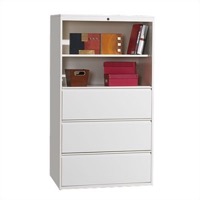 Great Openings Storage - Lateral File - 3 Drawer 2 Shelves - 65 7/8"H x 36"W