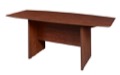Sandia 71" Boat Shape Conference Table featuring Lockdowel Assembly - Cherry