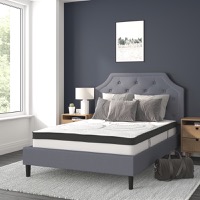 Upholstered Platform Bed/Mattress Sets