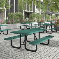 Expanded Metal Picnic Tables