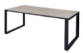 Structure 66" x 36" Training Table - Maple/Black