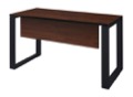 Structure 48" x 24" Training Table with Modesty Panel - Cherry/Black