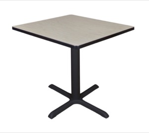 Cain 30" Square Breakroom Table - Maple