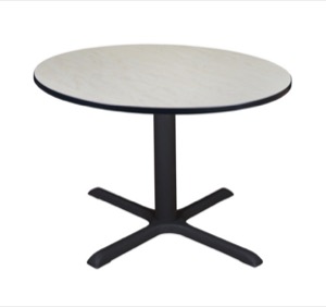 Cain 48" Round Breakroom Table - Maple