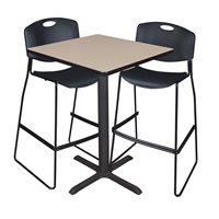 Cain Cafe-Height Table - 30" Square