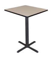 Cain 30" Square Cafe Table - Beige