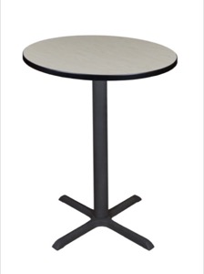 Cain 30" Round Cafe Table - Maple