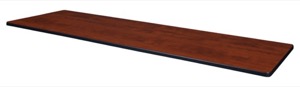 84" x 24" Rectangle Laminate Table Top - Cherry/ Maple
